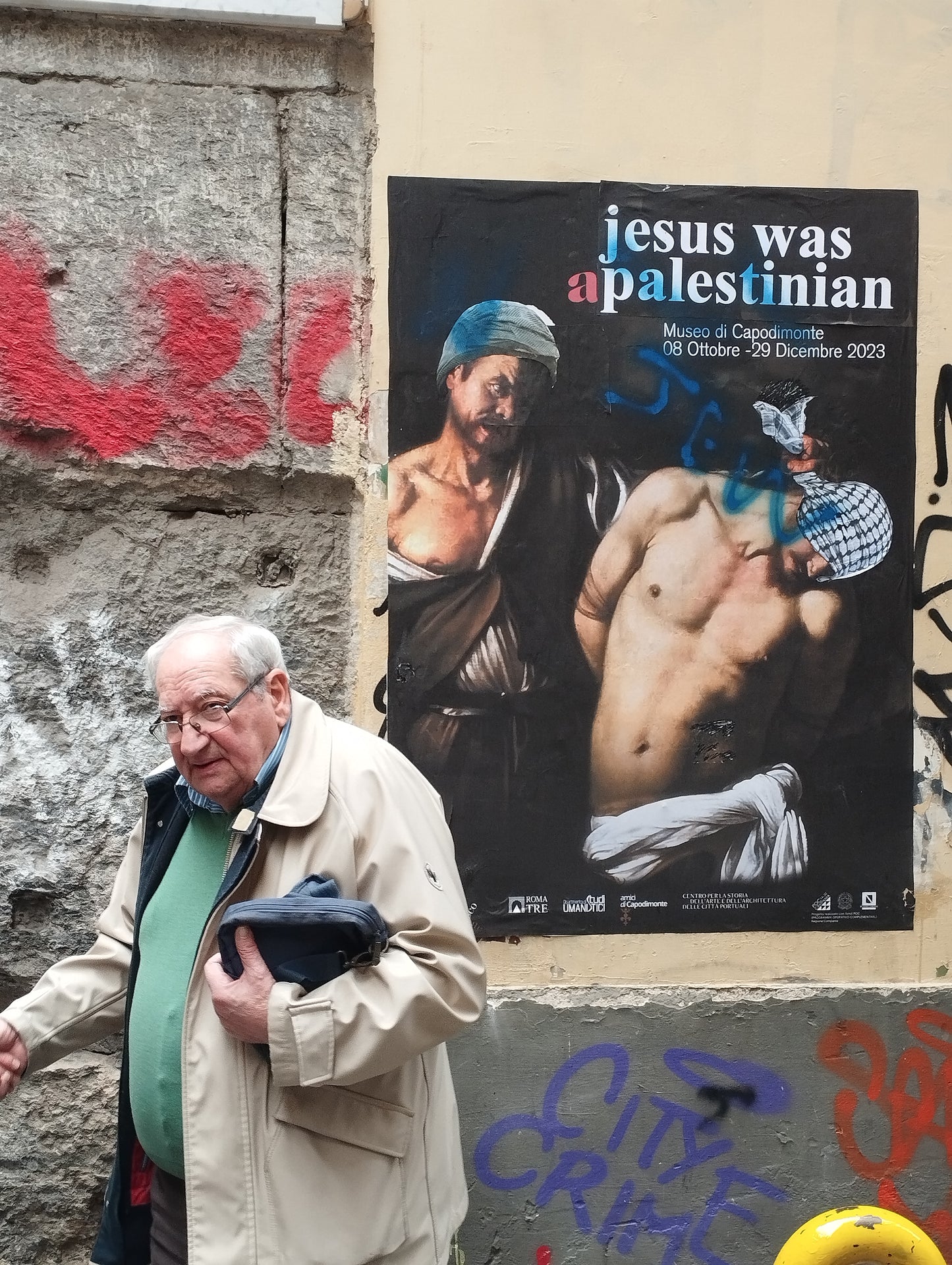 JESUS WAS A PALESTINIAN -Caravaggio - Edition */30