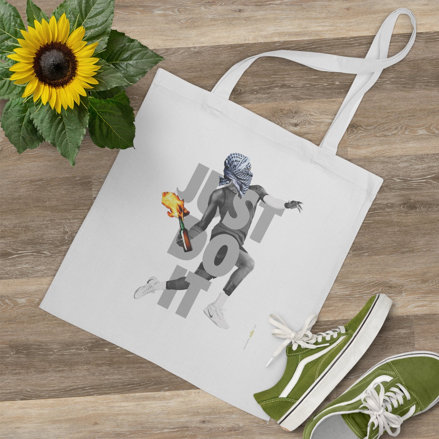 PALESTINE_JUST_DO_IT_Tote Bag