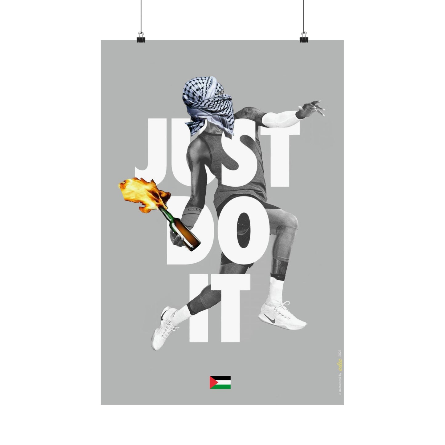Palestine_Just Do It _POSTER
