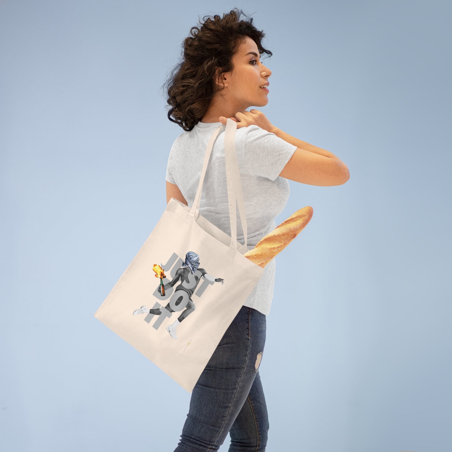 PALESTINE_JUST_DO_IT_Tote Bag