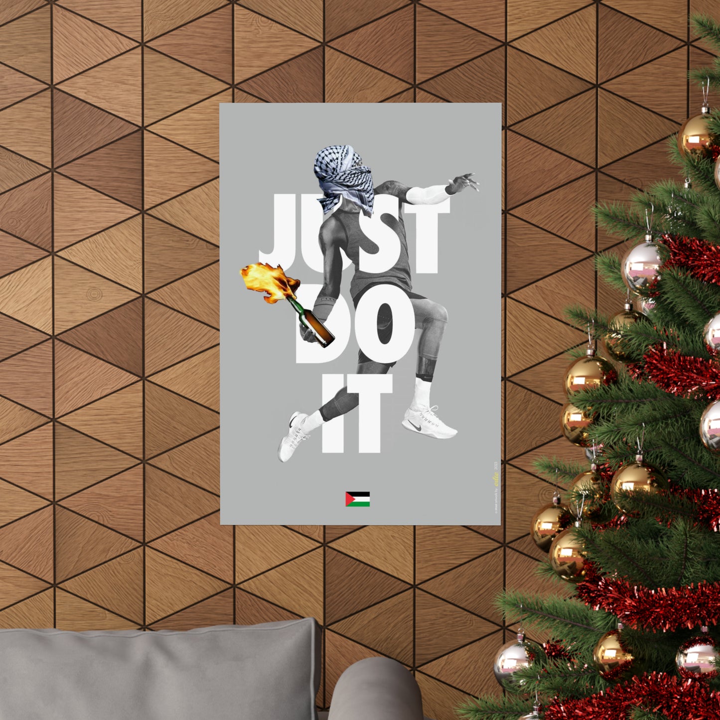 Palestine_Just Do It _POSTER