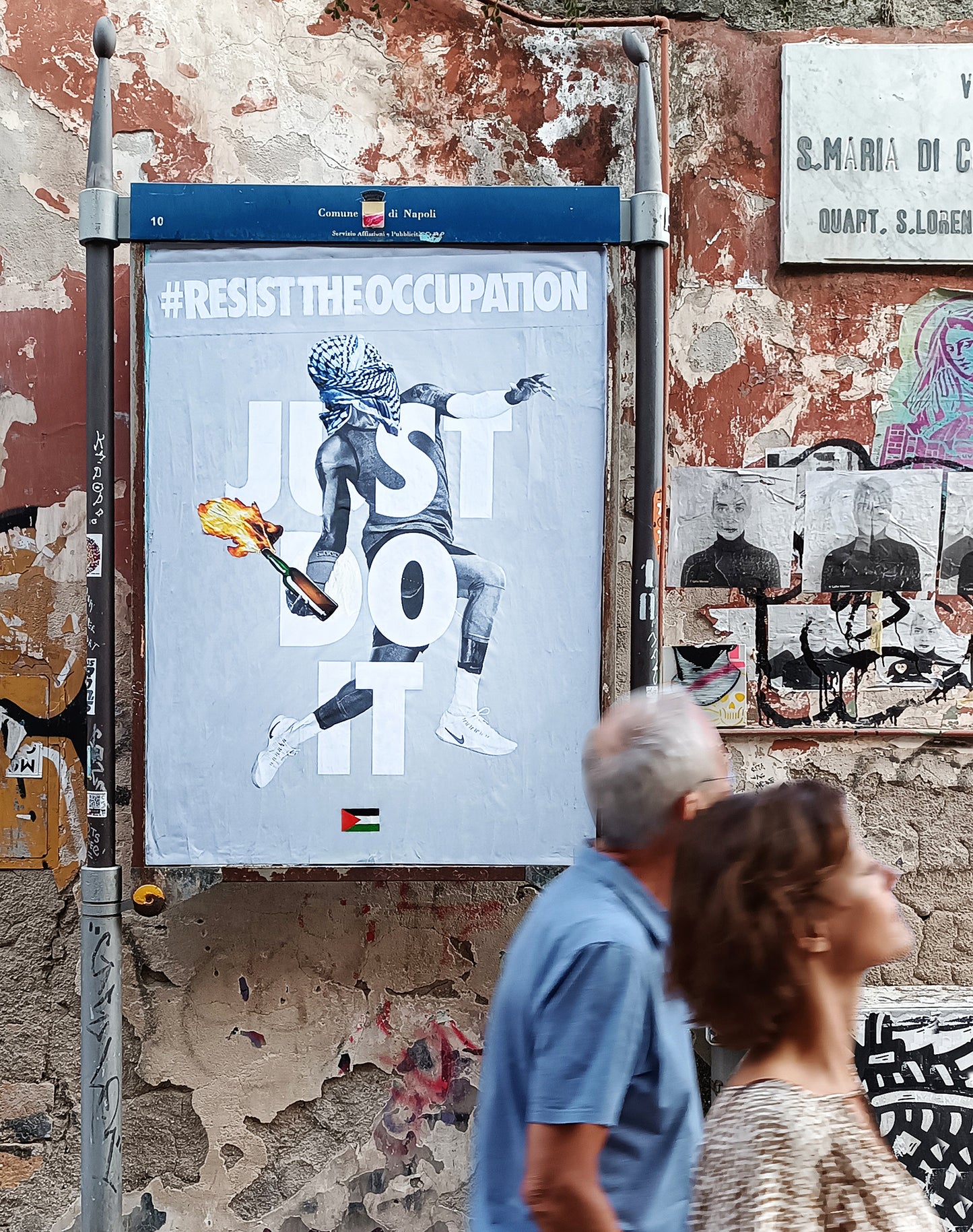 JUST DO IT - resist the occupation - Lim.Edition */30
