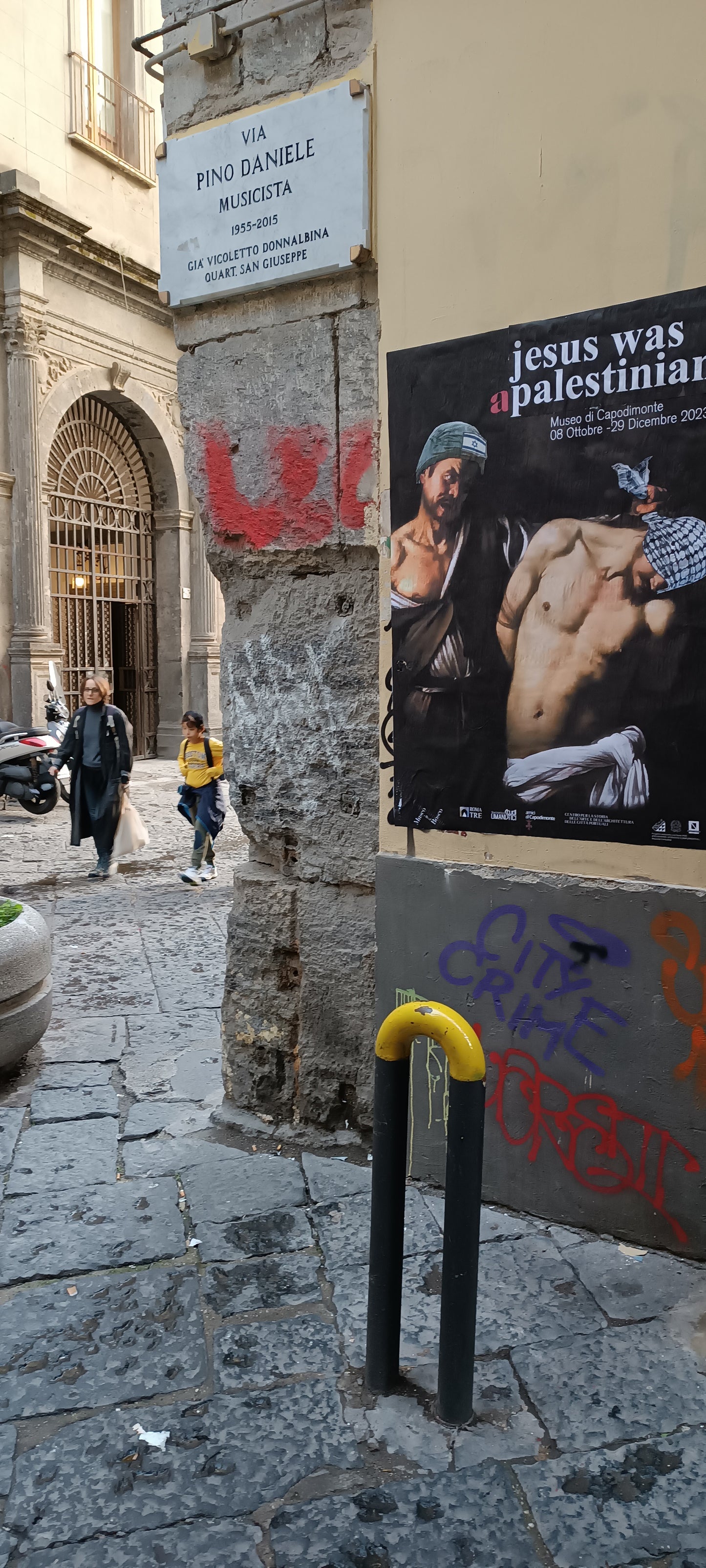JESUS WAS A PALESTINIAN -Caravaggio - Edition */30