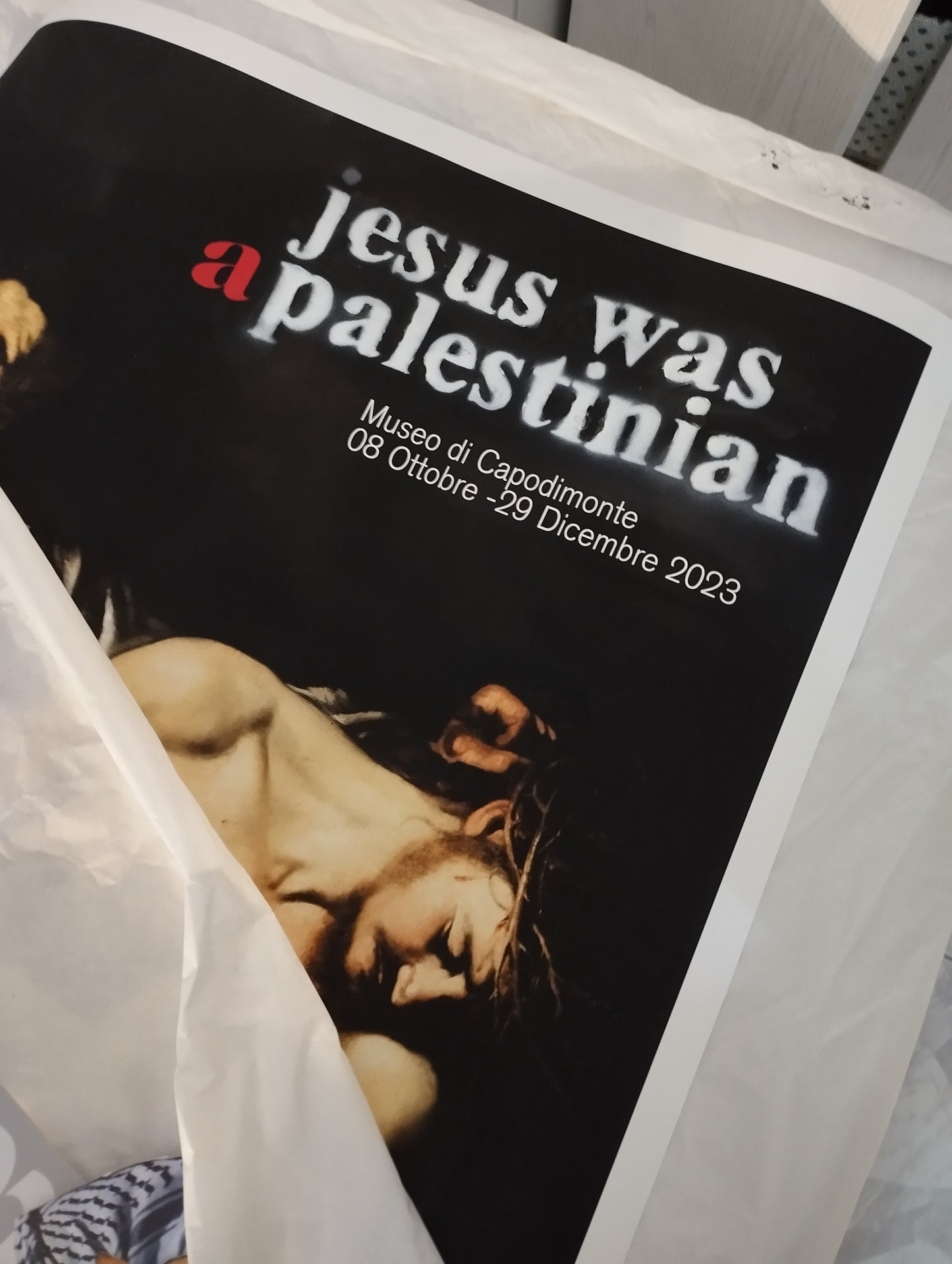 JESUS WAS A PALESTINIAN -Caravaggio - Edition */30