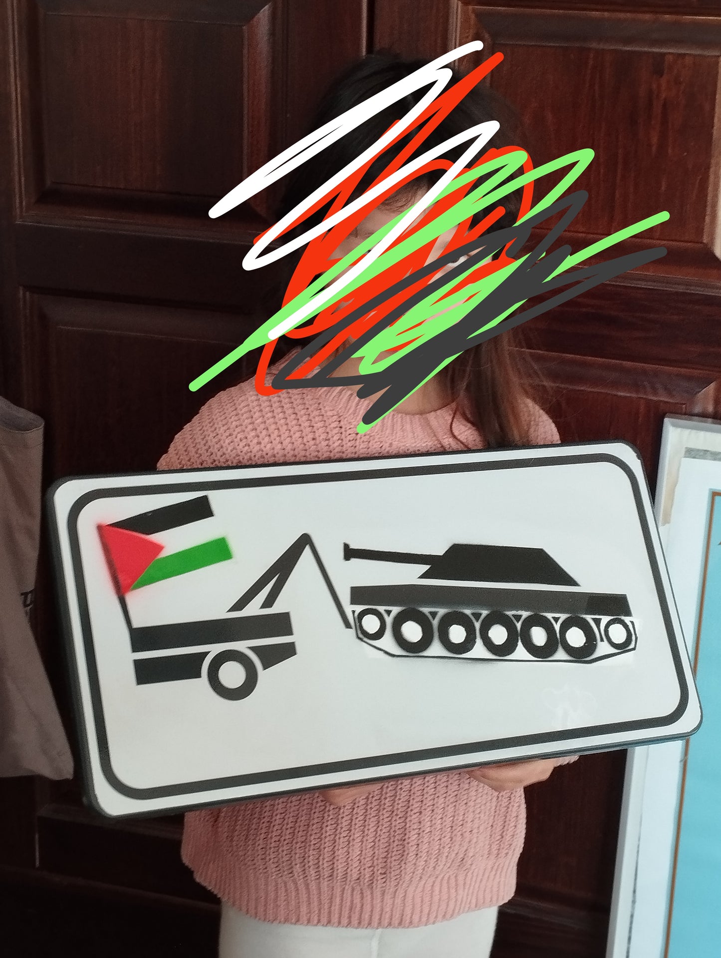 Tow truck alluminium sign - Edition */80