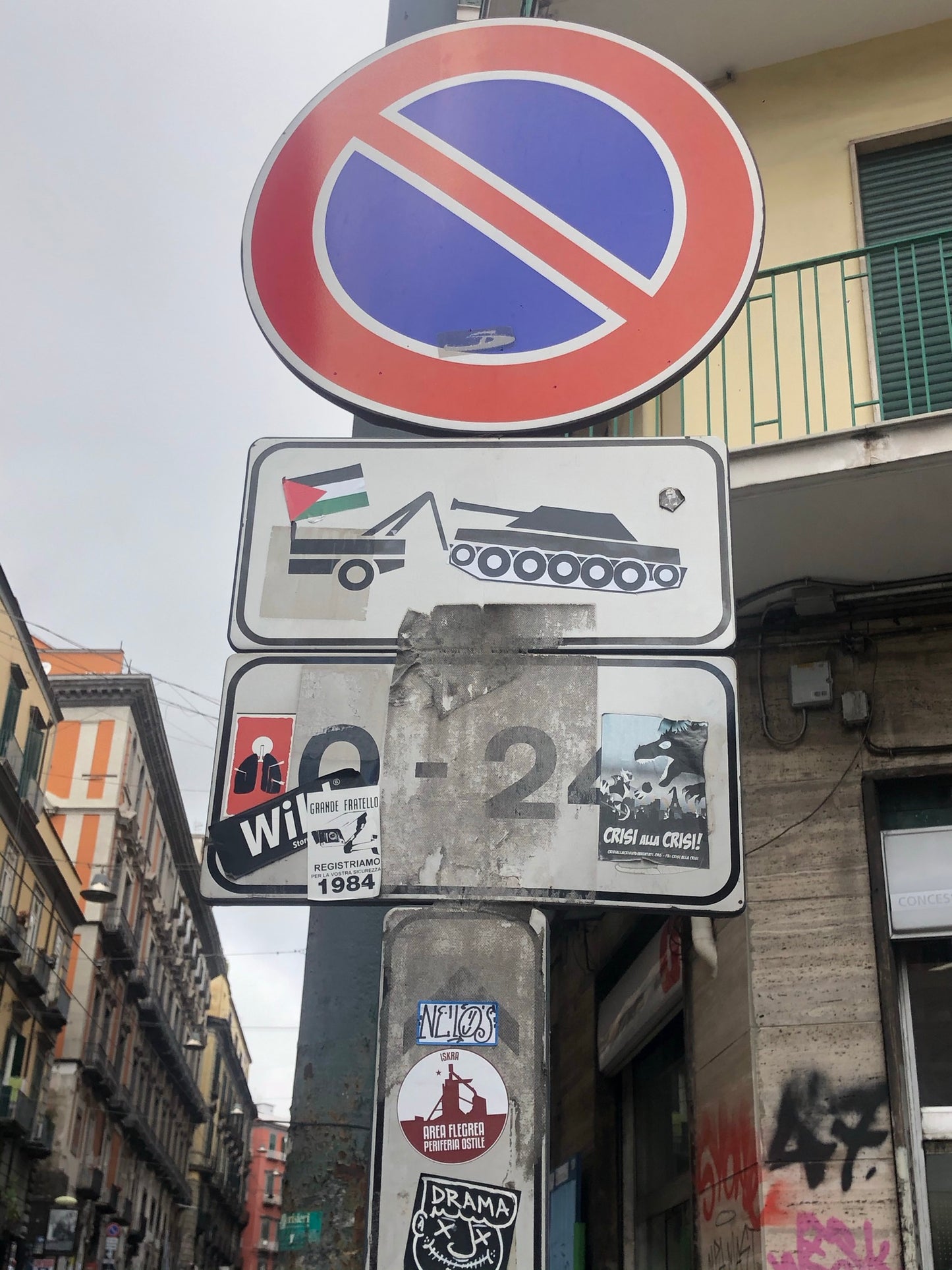Tow truck alluminium sign - Edition */80