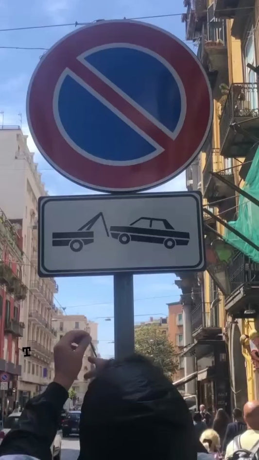 Tow truck alluminium sign - Edition */80